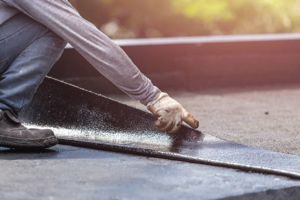 Professional Waterproofing technician working in Greenfield, WI